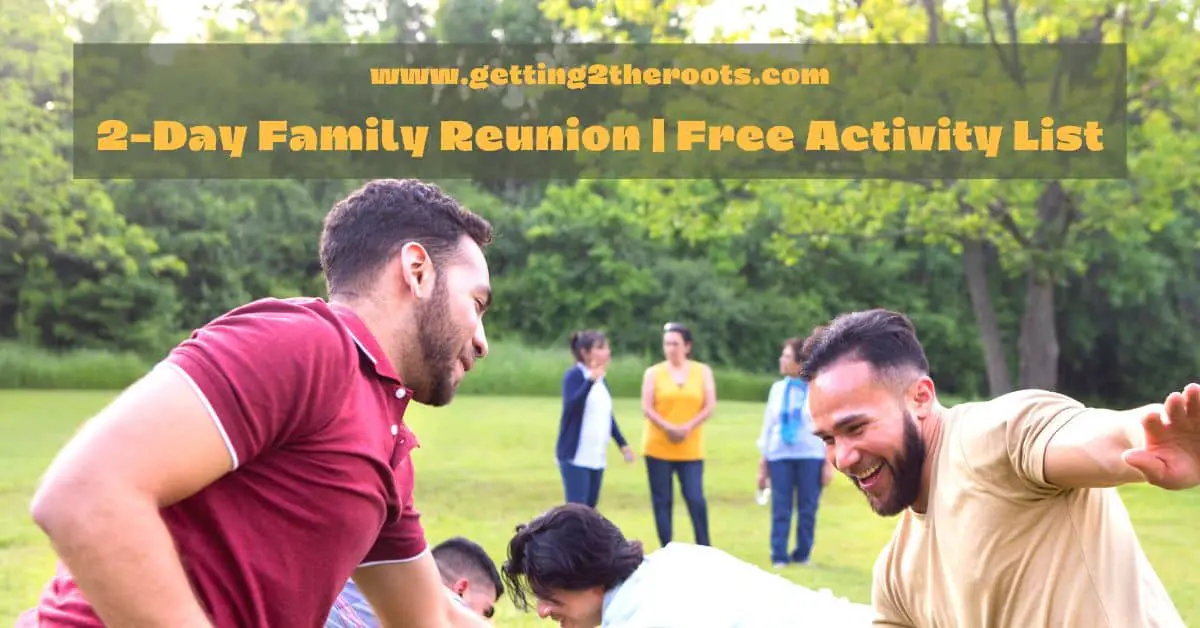 A inage of a family playing was used in my article, 2-Day Family Reunion Free Activity List.