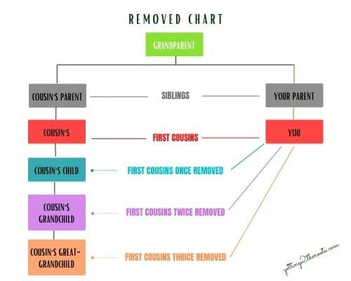 What Does 1st Cousin One Time Removed Mean