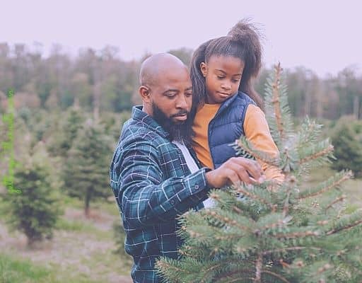 A photo of a man and a girl.