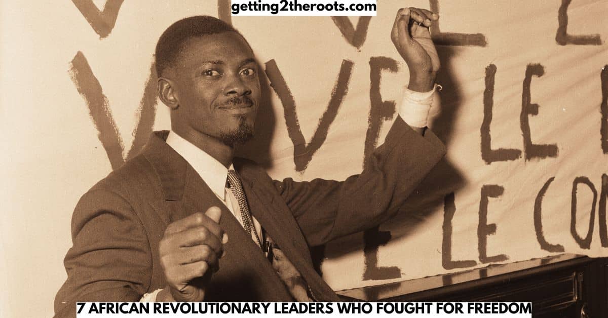 Image of Patrice Lumumba representing my article, 7 African Revolutionary Leaders Who Fought For Freedom.