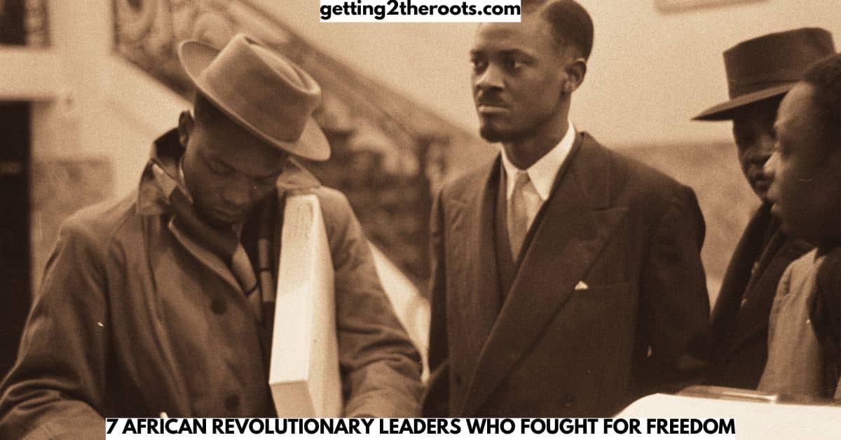 Image of Patrice Lumumba representing my article, 7 African Revolutionary Leaders Who Fought For Freedom.