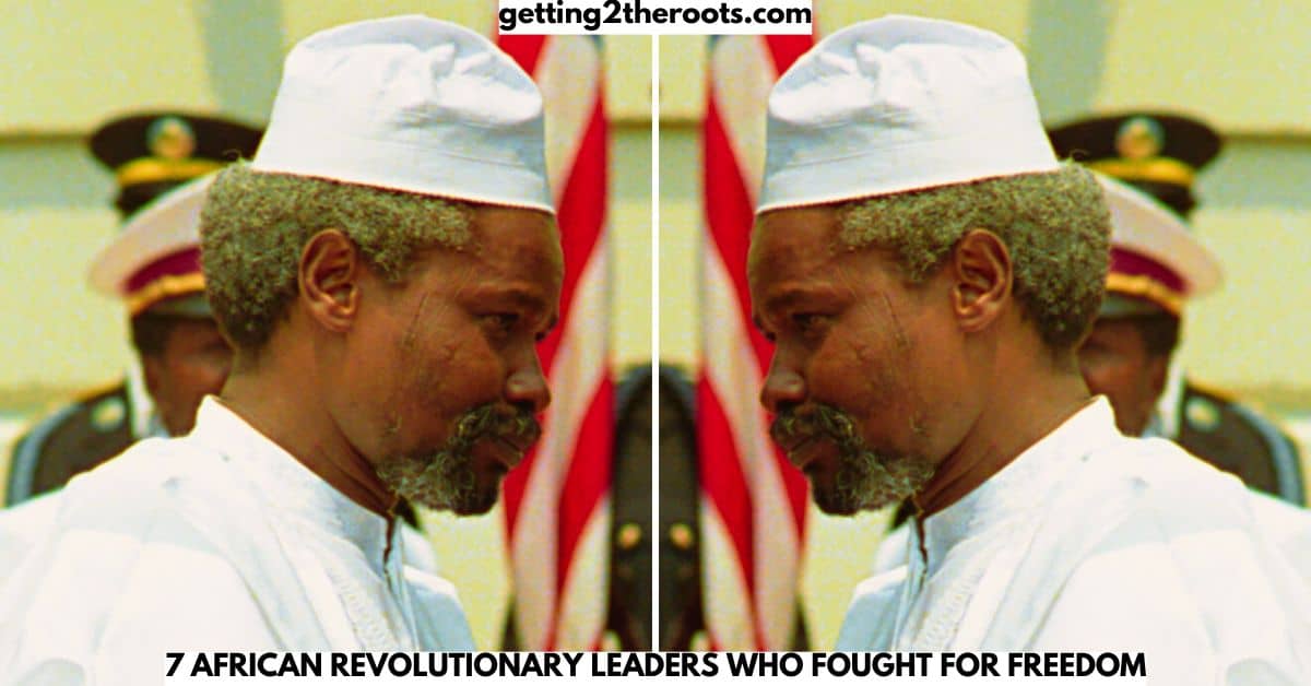 Image of Hissène Habré representing my article, 7 African Revolutionary Leaders Who Fought For Freedom.