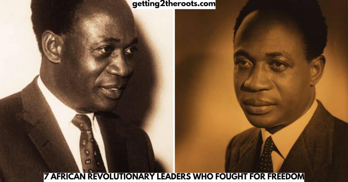 Image of Kwame Nkrumah representing my article, 7 African Revolutionary Leaders Who Fought For Freedom.