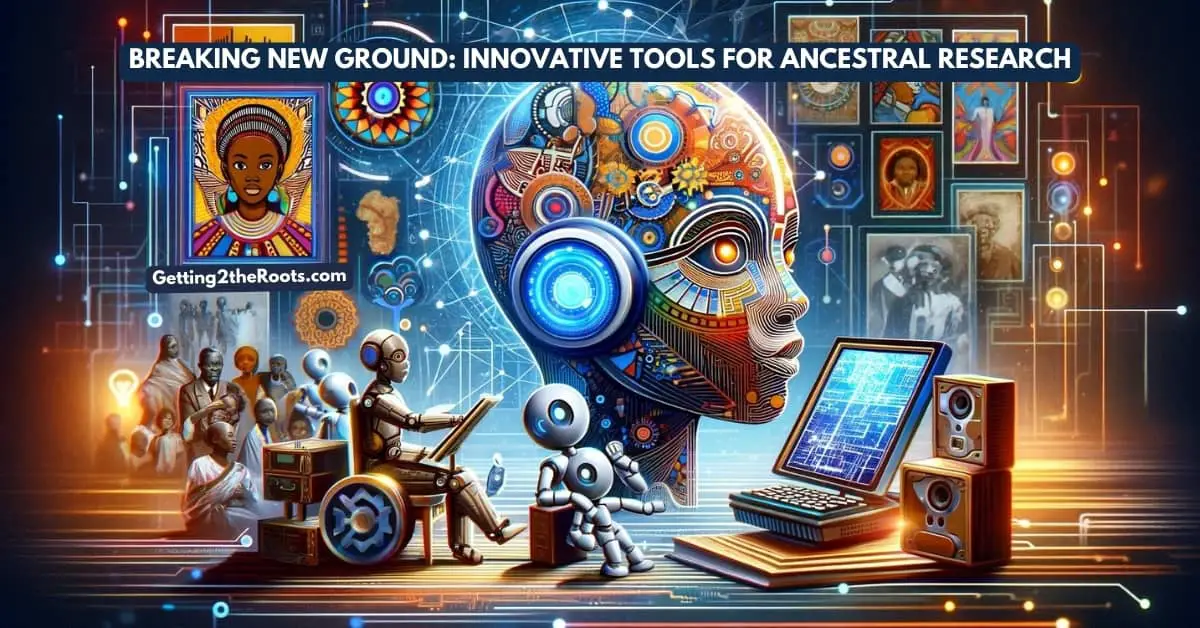 DNA image representing Breaking New Ground: Innovative Tools for Ancestral Research.