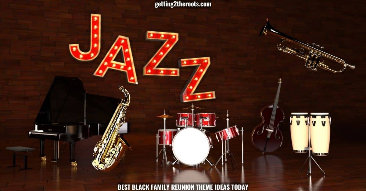 Jazz image representing my article, Best Black Family Reunion Theme Ideas Today.