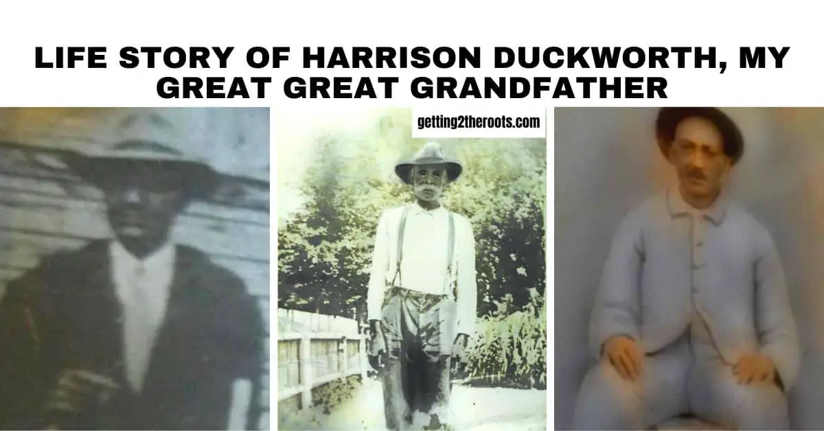 A picture of some Duckworths used on my post Life Story of Harrison Duckworth, my Great Grandfather.