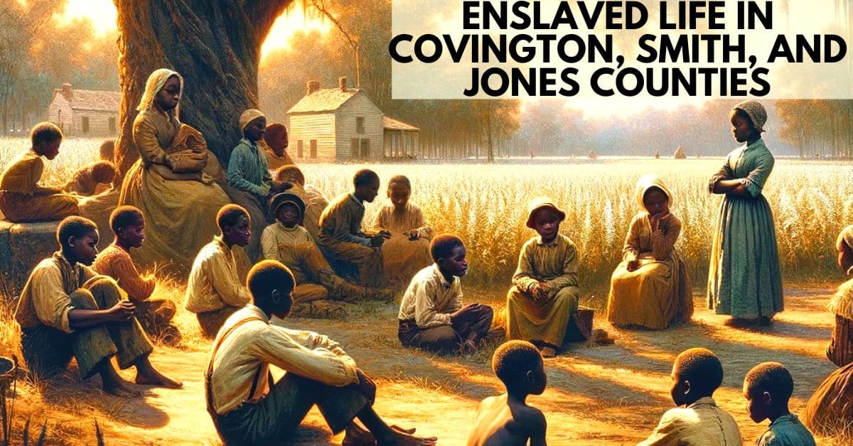 Image representing 
Enslaved Life in Covington, Smith, and Jones Counties.