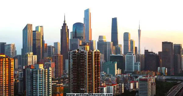 This is an image of a big city was used in my article How to Plan the Best Family Reunion.