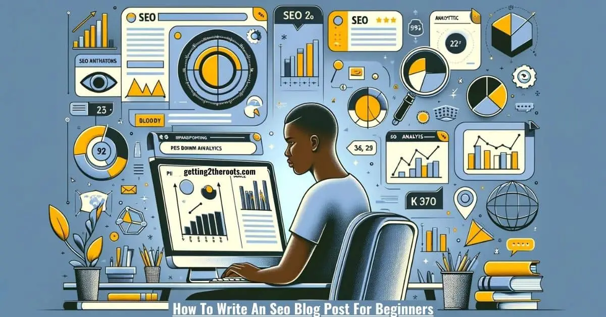 Image of a black man representing Seo Blog Post For Beginners.