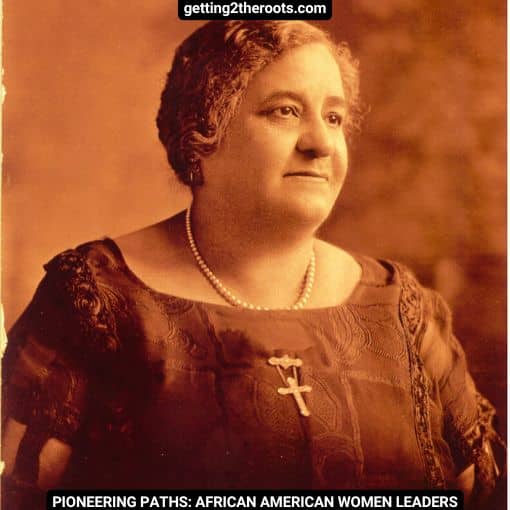 Image Maggie Lena Walker used in my article, Pioneering Paths: African American Women Leaders.