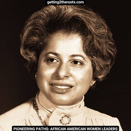 Image Patricia Roberts Harris used in my article, Pioneering Paths: African American Women Leaders.