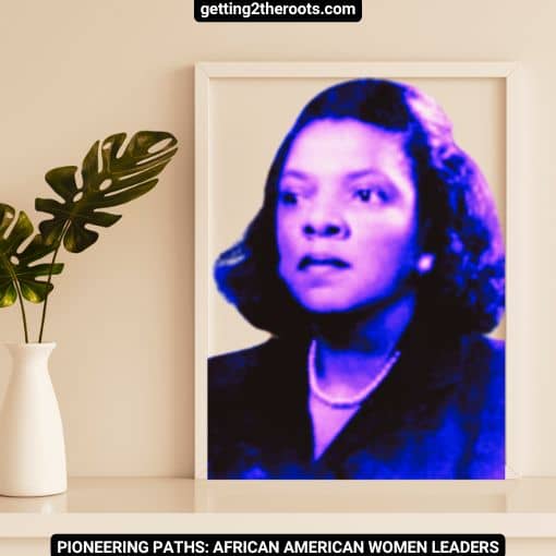 Image Marjorie Lee Browne used in my article, Pioneering Paths: African American Women Leaders.