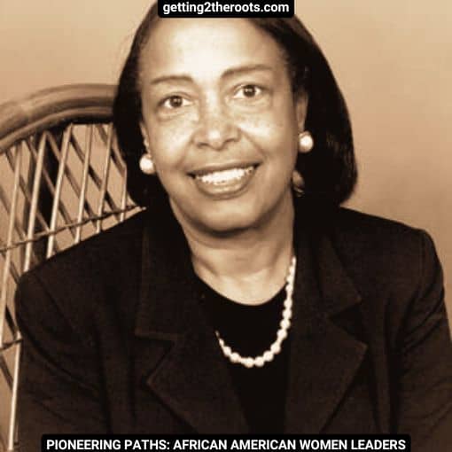 An image of Dr. Patricia Bath is used in my article, Pioneering Paths: African American Women Leaders.