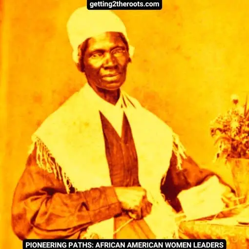 Image of Sojourner Truth used in my article, Pioneering Paths African American Women Leaders.