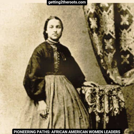 Image of Mary Jane Patterson used in my article, Pioneering Paths African American Women Leaders.