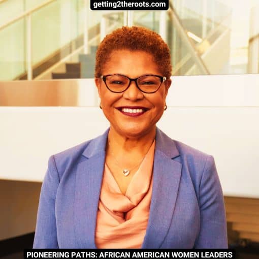 An image of Karen Bass is used in my article, Pioneering Paths: African American Women Leaders.