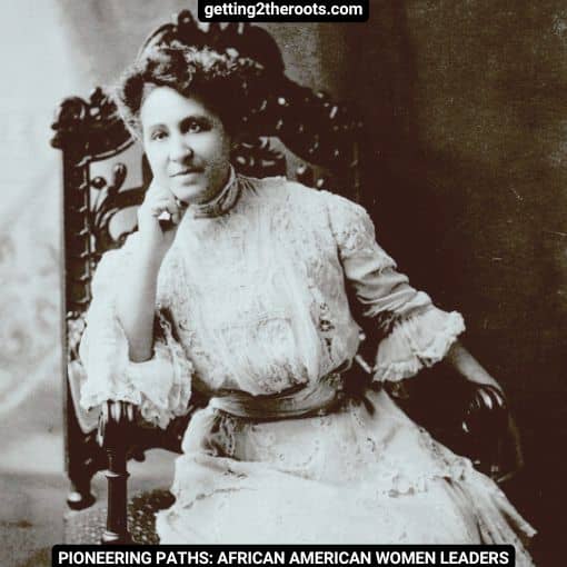 Image of Mary Church Terrell used in my article, Pioneering Paths: African American Women Leaders.