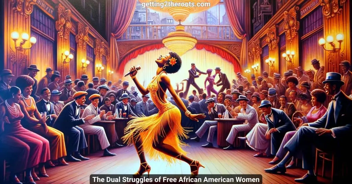 Image of a black woman representing my article, The Dual Struggles of Free African American Women.