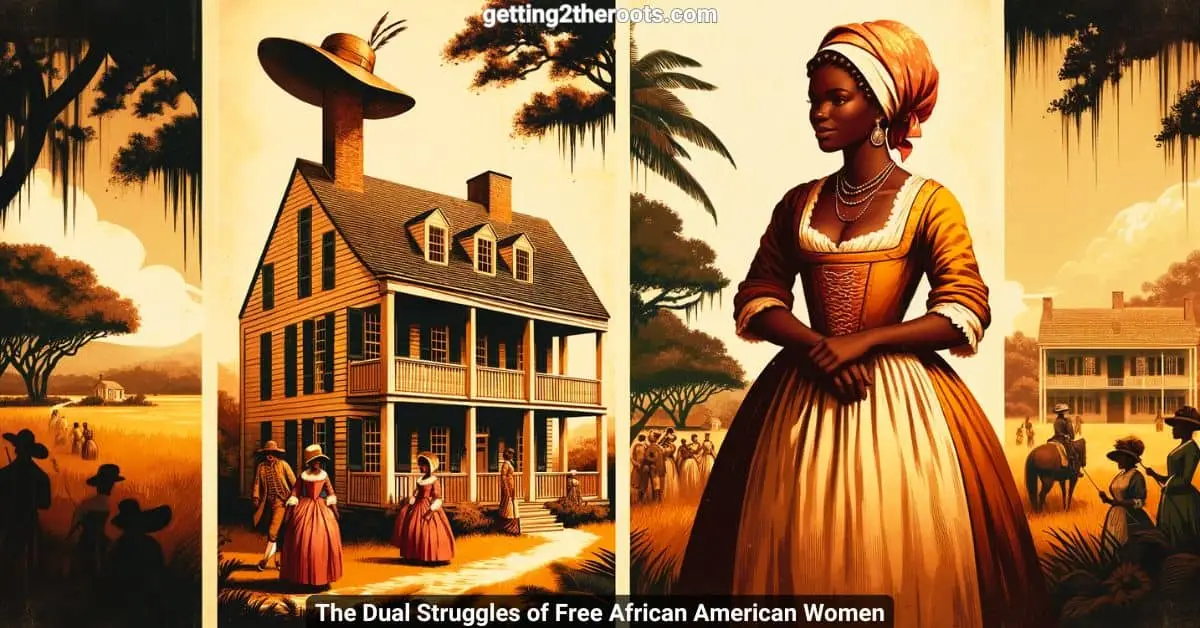 Image of a black woman representing my article, The Dual Struggles of Free African American Women. 