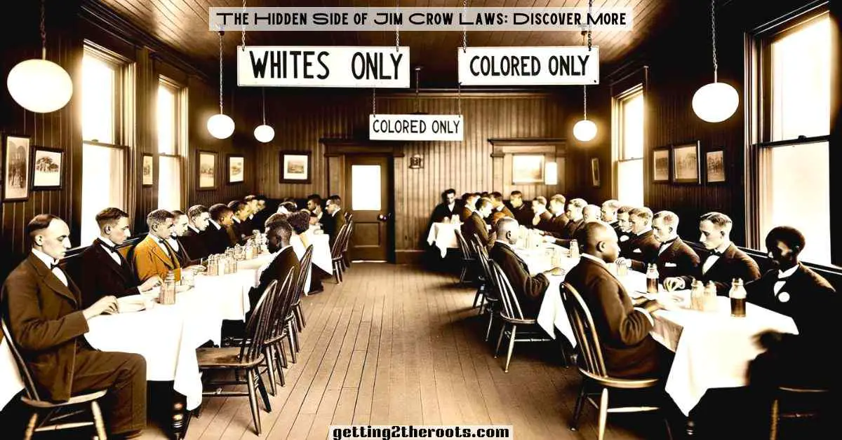 Image of a sit-in representing Jim Crow Laws.