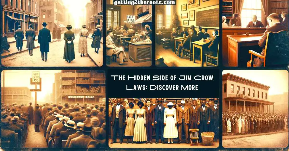 An image depicting the fight against racial segregation and discrimination during the Jim Crow Laws era.