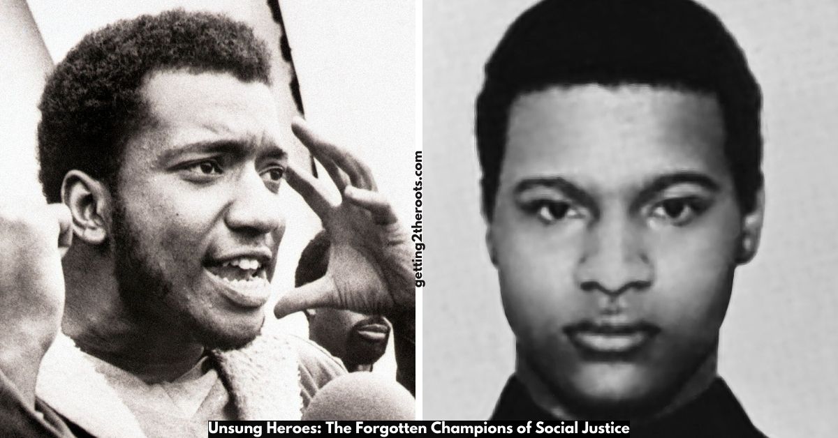 Image of Fred Hampton and Mark Clark, representing Unsung Heroes.