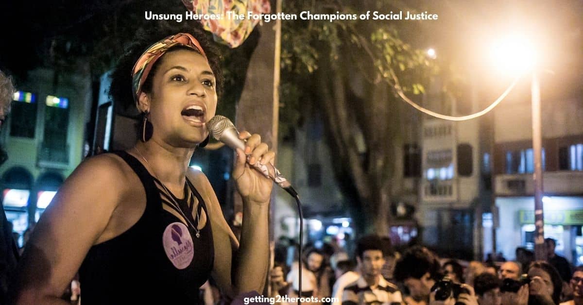 Image of Marielle Franco, representing Unsung Heroes.