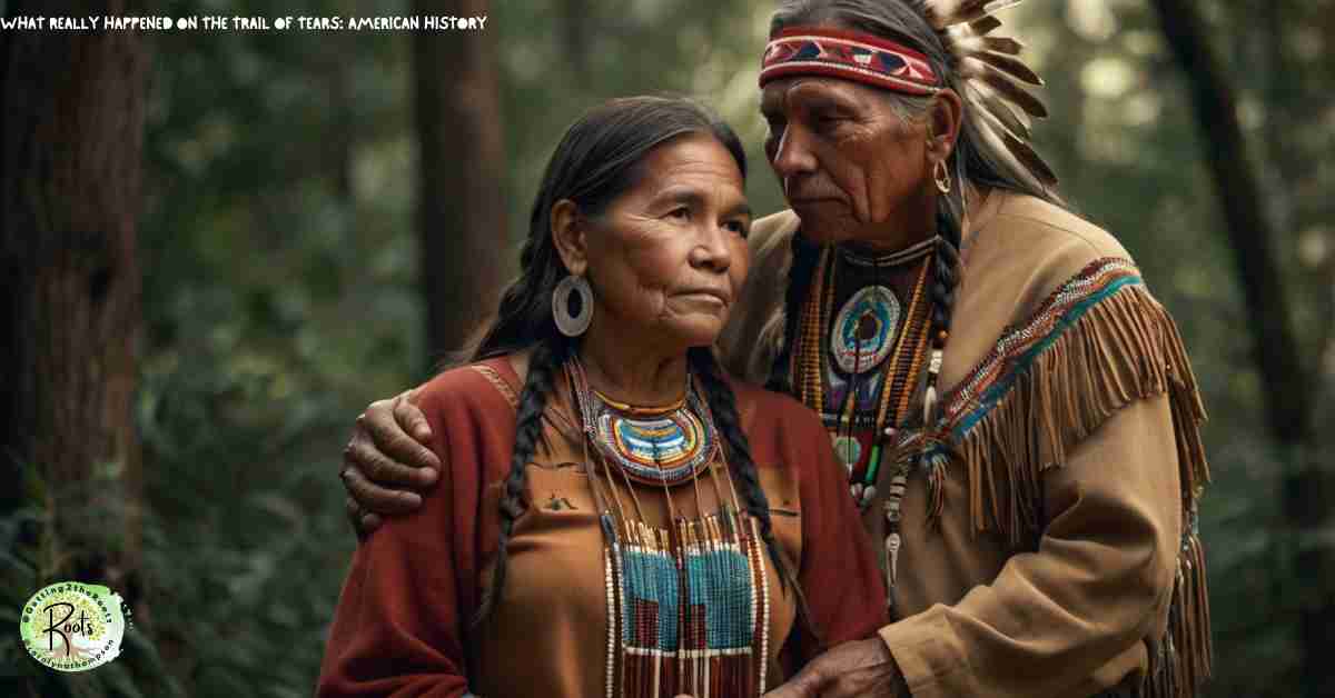 AI image representing Trail of Tears.