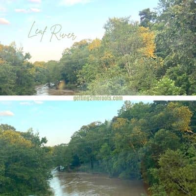 Photo of the Leaf River in Southeast Mississippi used on My Post "Henry Creal/Creel, My Great-Grandfather"